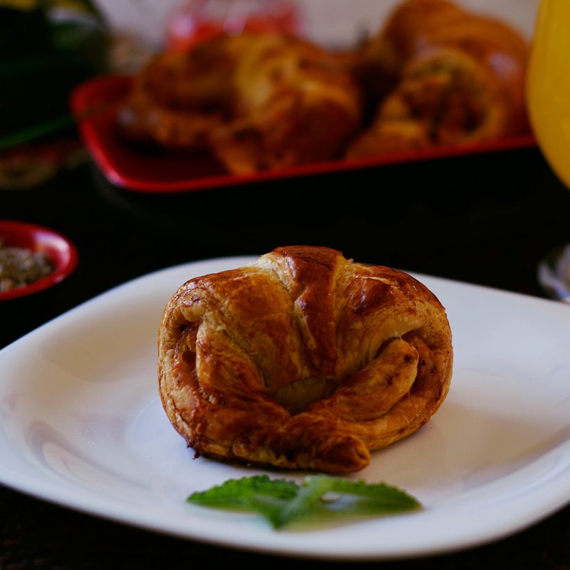 Croissant de Calabresa com Requeijão