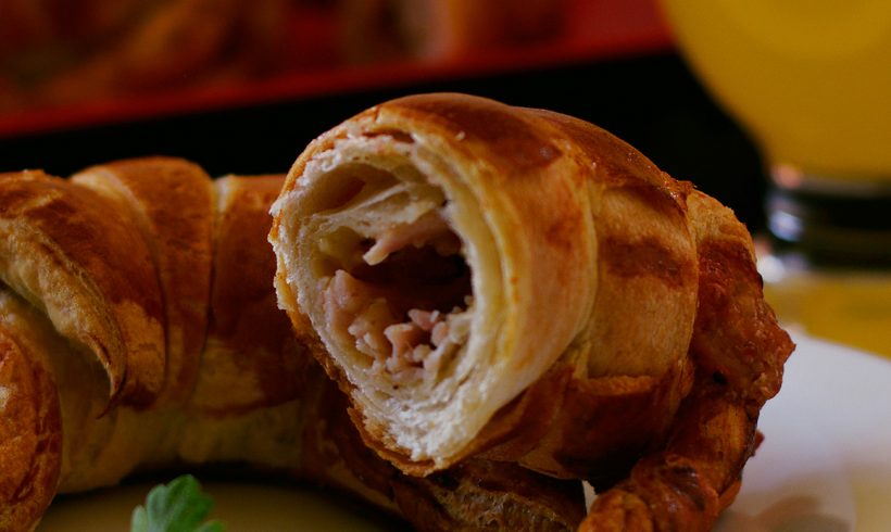 Croissant de Presunto e Queijo